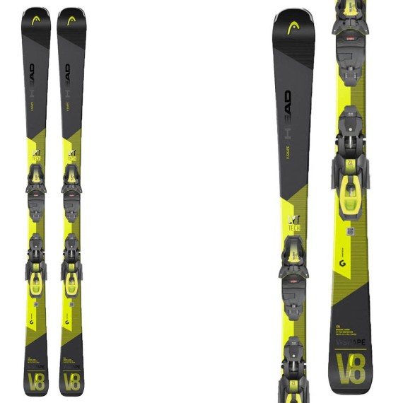 Ski Head V-Shape V8 sw avec fixations Prd 12 gw br 85 HEAD All mountain