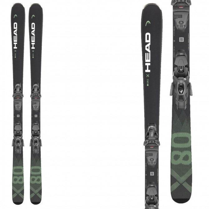 Ski Head Kore 80X Lyt con fijaciones PRW 11