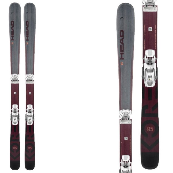 Ski Head Kore 85W avec attaques 12