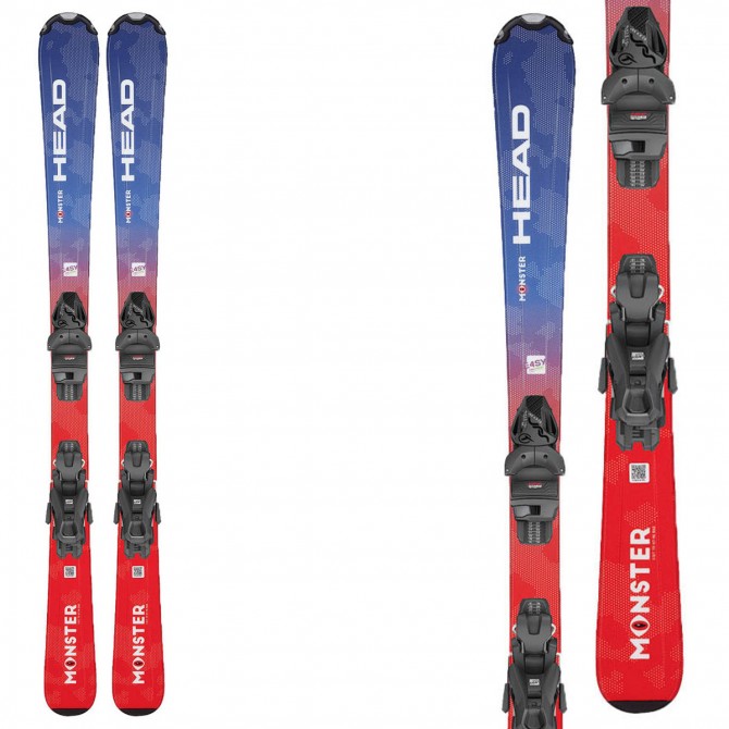 Ski head Monster Easy JRS avec Jrs 4 5 HEAD fixations