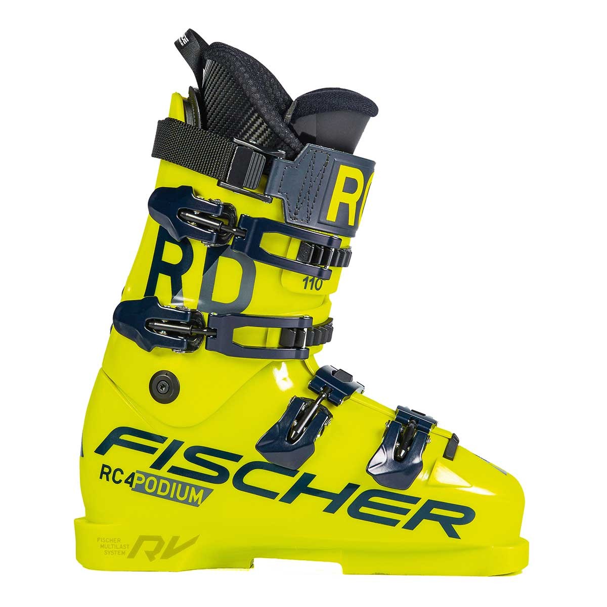 Scarponi Sci Fischer RC4 Podium RD 110 (Colore: giallo nero, Taglia: 26.5)