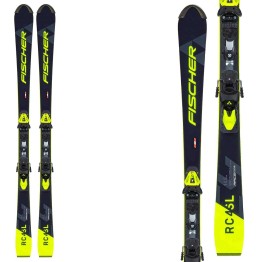 Ski Fischer RC4 Worldcup SL Jr MO avec attaches RC4 F11 Freeflex FISCHER