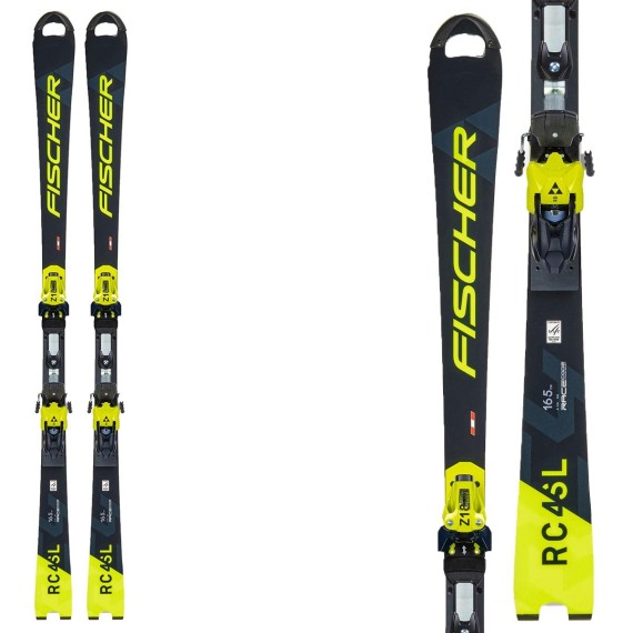 Ski Fischer RC4 WC SL MEN MO Placa con encuadernaciones Z17 ST FISCHER Talla de carreras - sl - gs