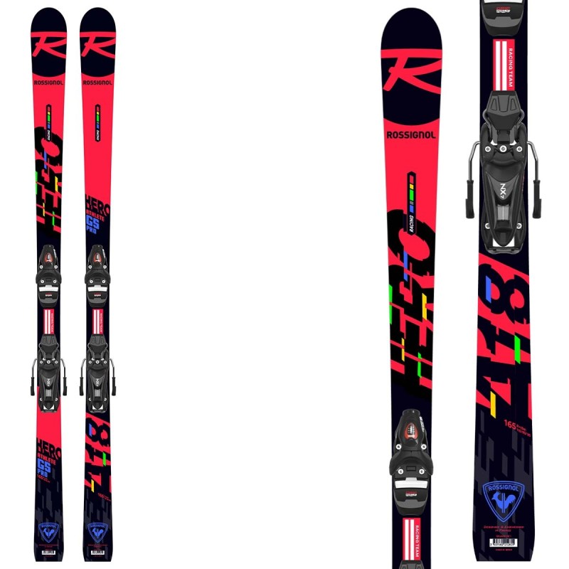 Ski Rossignol Hero Athlete GS Pro R21 Pro with bindings Spx 10 B73 Black Icon ROSSIGNOL