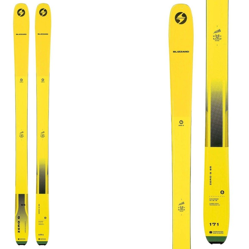 Ski Mountaineering Blizzard Zero G 085 flat BLIZZARD Ski mountaineering