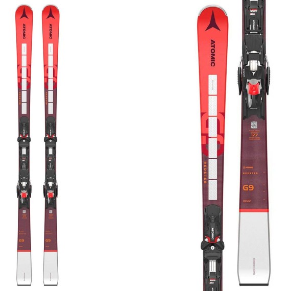 Ski Atomic Redster G9 Revo S avec attaches X12 GW ATOMIC Race carve - sl - gs