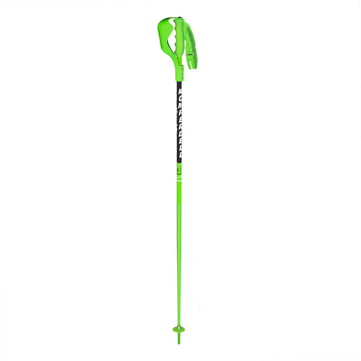 Bastoni sci Komperdell National Team Alu Slalom (Colore: verde fluo, Taglia: 130)