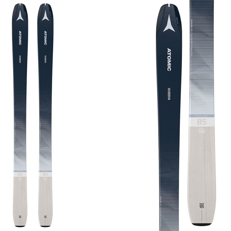Ski Atomic Backland 85 W with skins Atomic Skin 85 ATOMIC Ski mountaineering