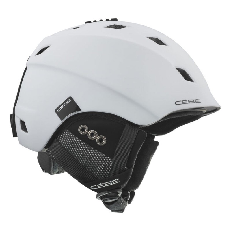 Casco sci Cebé Ivory