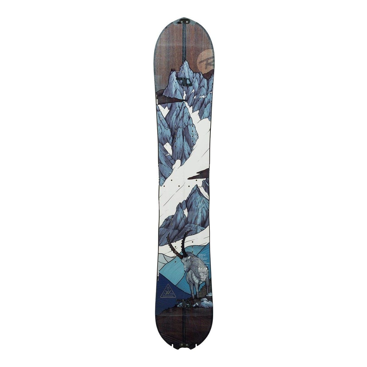 Snowboard Rossignol XV Wide Splitboard (Colore: marrone fantasia, Taglia: 164W)