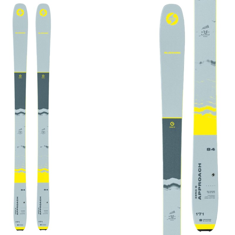 Ski Mountaineering Blizard Zero G84 Appoach Flat BLIZZARD Ski mountaineering