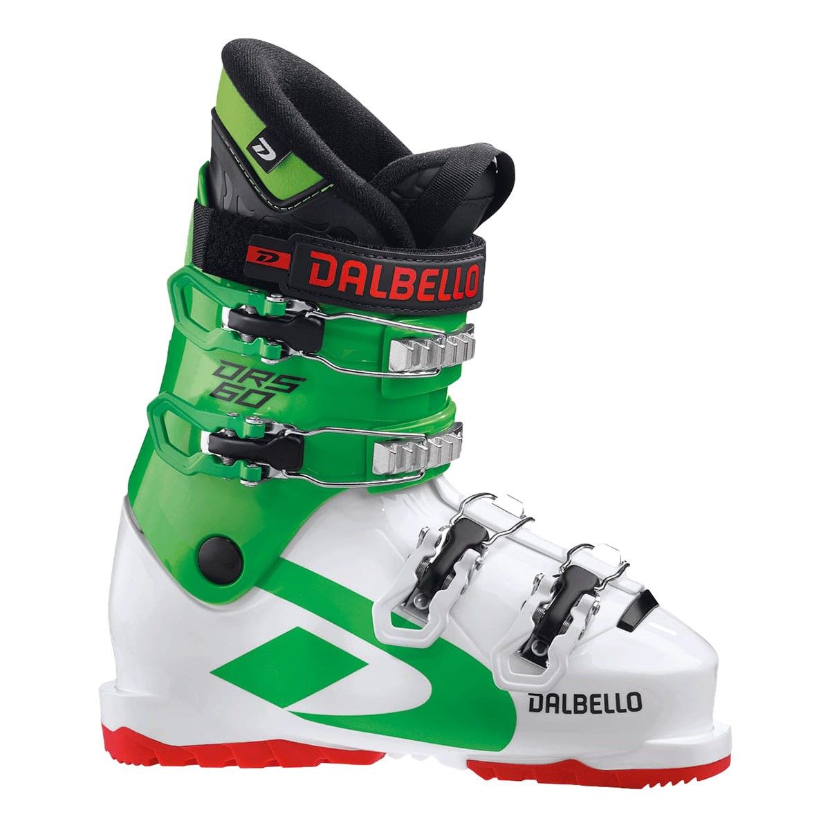 Scarponi sci Dalbello DRS 60 Junior (Colore: white-race green, Taglia: 24)