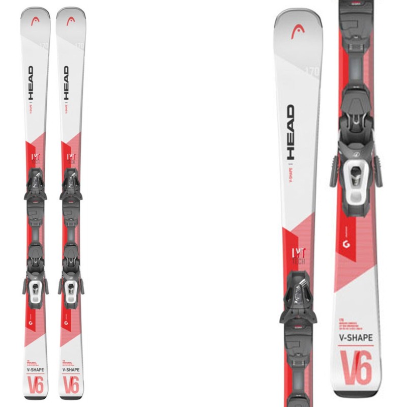 Ski Head V-Shape V6 R avec fixations Pr 11 gw br 85 HEAD All mountain