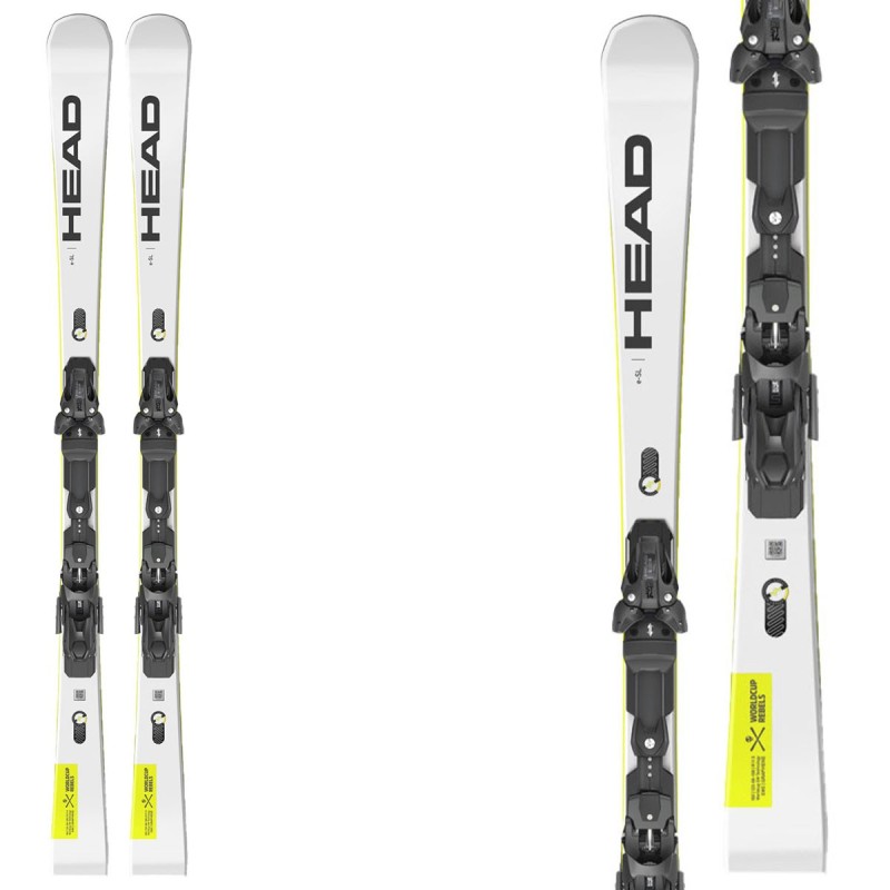 Sci Head Worldcup Rebels e-SL con attacchi FF Demo 14 HEAD Race carve - sl - gs