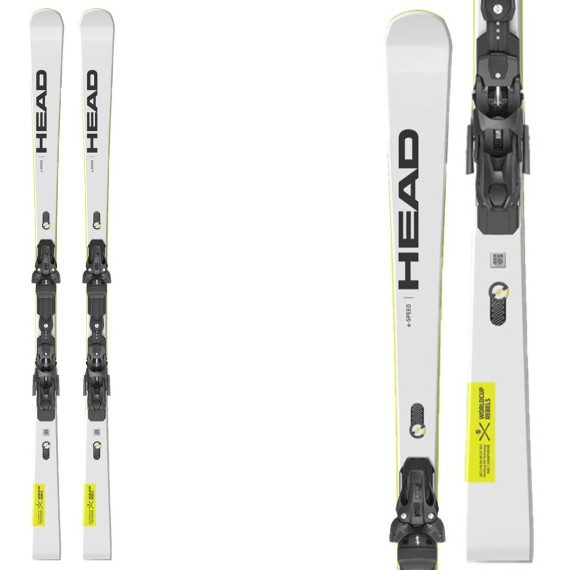 Sci Head Worldcup Rebels e-Speed con attacchi Freflex Demo 14 HEAD Race carve - sl - gs