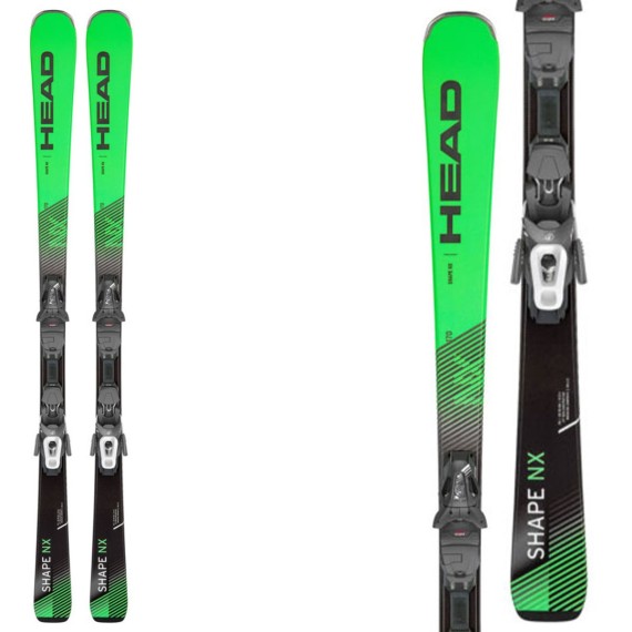 Cabezal de esquí Shape NX R con conexiones PR 11 GW