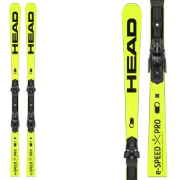 Ski Head Worldcup Rebels e-Speed Pro avec fixations Freeflex ST 16 HEAD Race carve - sl - gs