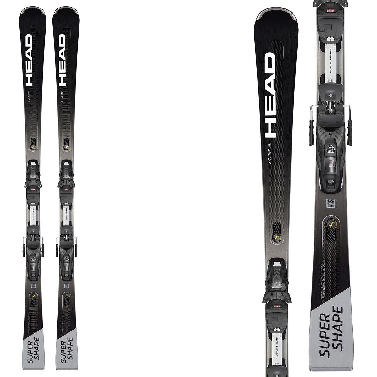 Sci Head Supershape e-Original con attacchi PRD 12 GW (Colore: nero, Taglia: 163)
