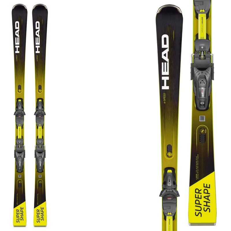 Ski Head Supershape e-Speed avec connexions PRD 12 GW HEAD All mountain