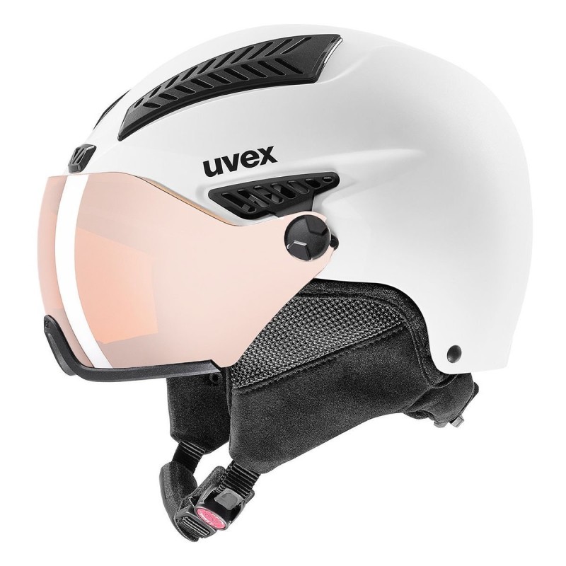 Casco sci Uvex 600 Visor white mat