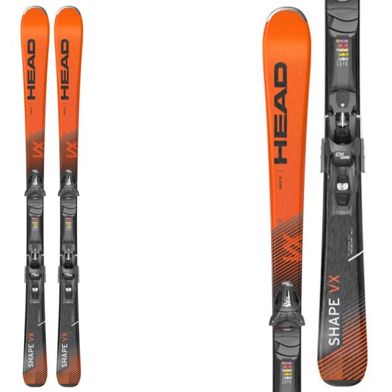 Ski Head Shape VX R with bindings PR 10 HEAD All mountain