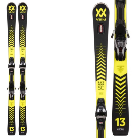 Ski Volkl Racetiger SC avec fixations VMotion12 VOLKL Race carve - sl - gs