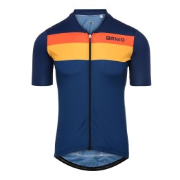 T-shirt ciclismo Briko Jerseyko Stripe