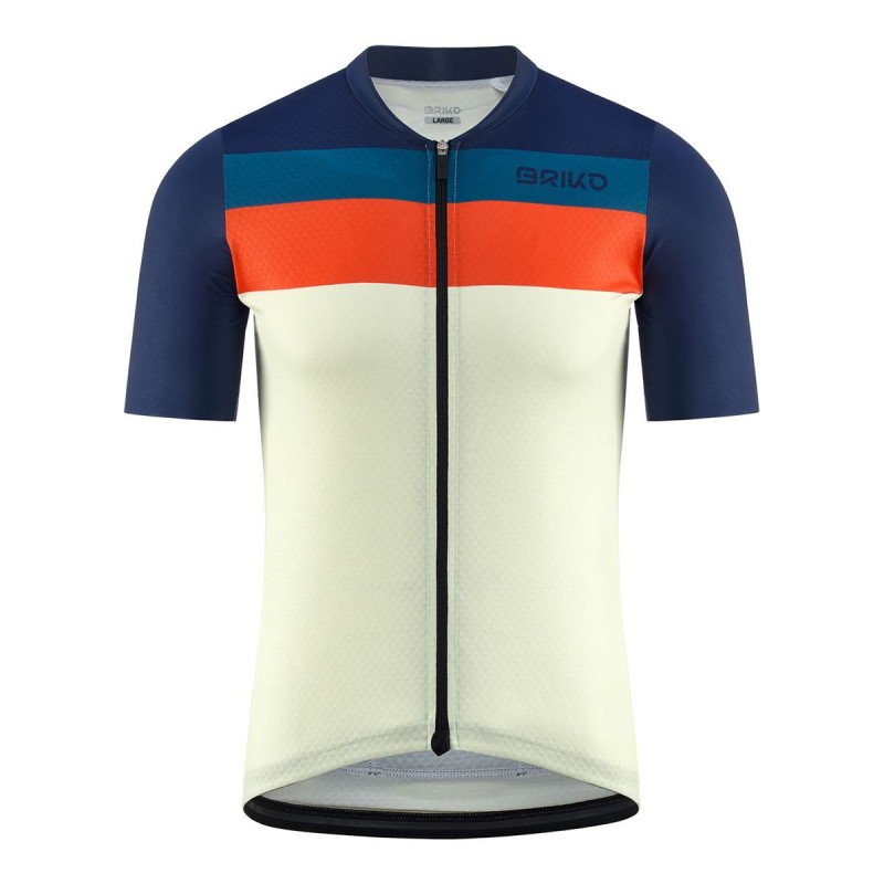 Briko Jerseyko Stripe Cyclisme T-shirt