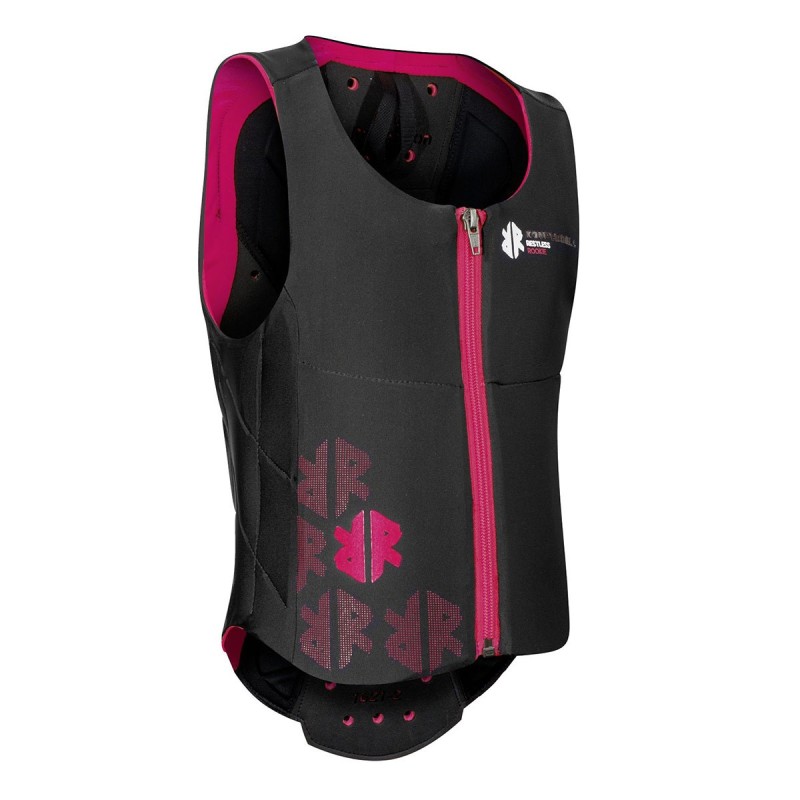 Gilet con protezioni Komperdell Ballistic nero-arancione