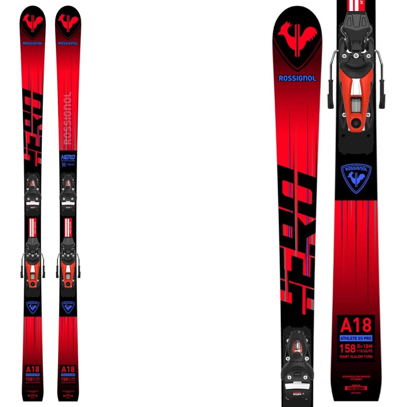 Sci Rossignol Hero Athlete GS R21 Pro con attacchi Nx 10 ROSSIGNOL