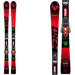 Ski Rossignol Hero Athlete SL Pro R21 Pro con encuadernaciones NX 10 Hot Red ROSSIGNOL