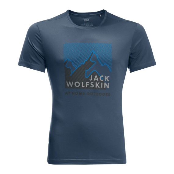 Camiseta Jack Wolfskin Peak Graphic