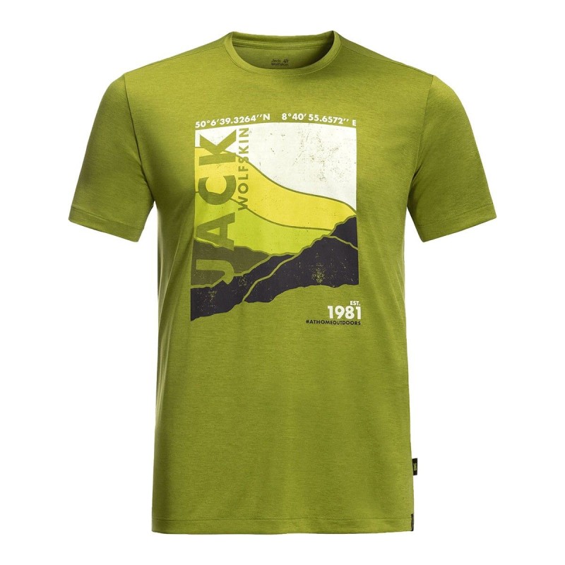 Camiseta Jack Wolfskin Crosstrail Gráfico