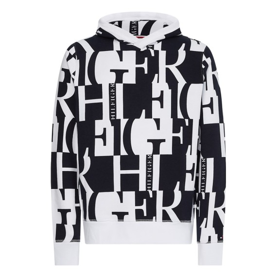 Tommy Hilfiger Sweatshirt All Over Print Graphic TOMMY HILFIGER Knitwear