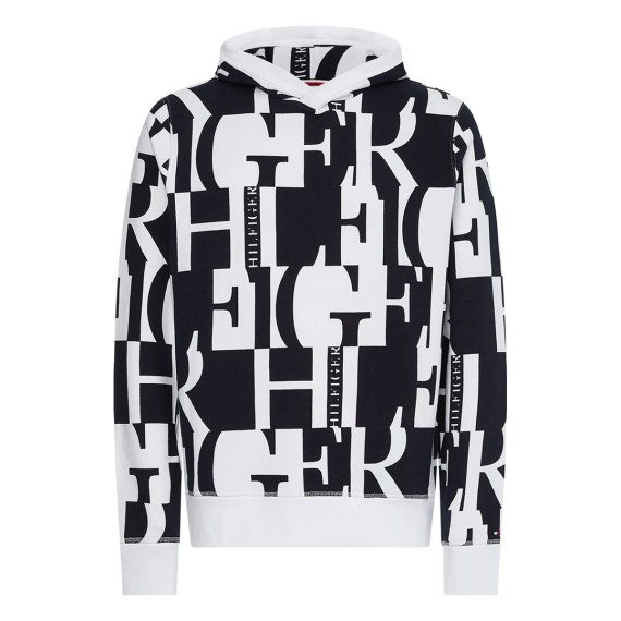 Tommy Hilfiger Sweatshirt All Over Print Graphique TOMMY HILFIGER Tricot