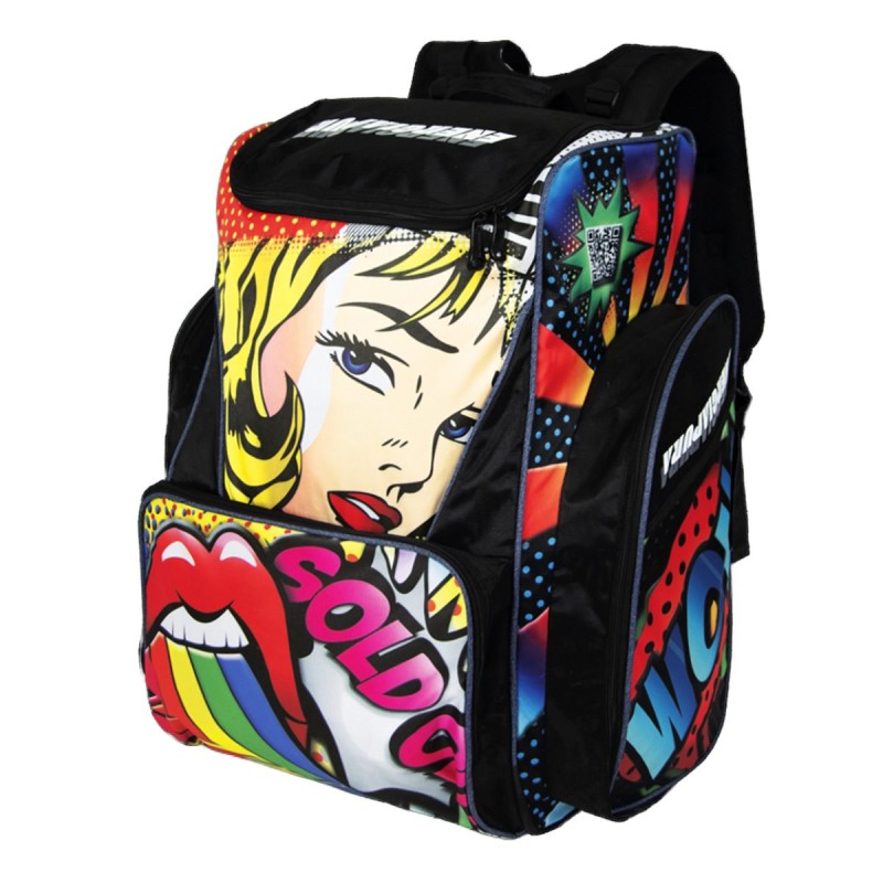Boot Backpack Energiapura Racer bag Pop Art