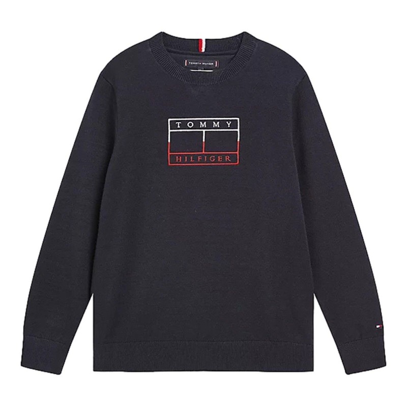 Tommy Hilfiger Embroidered Flag Sweatshirt