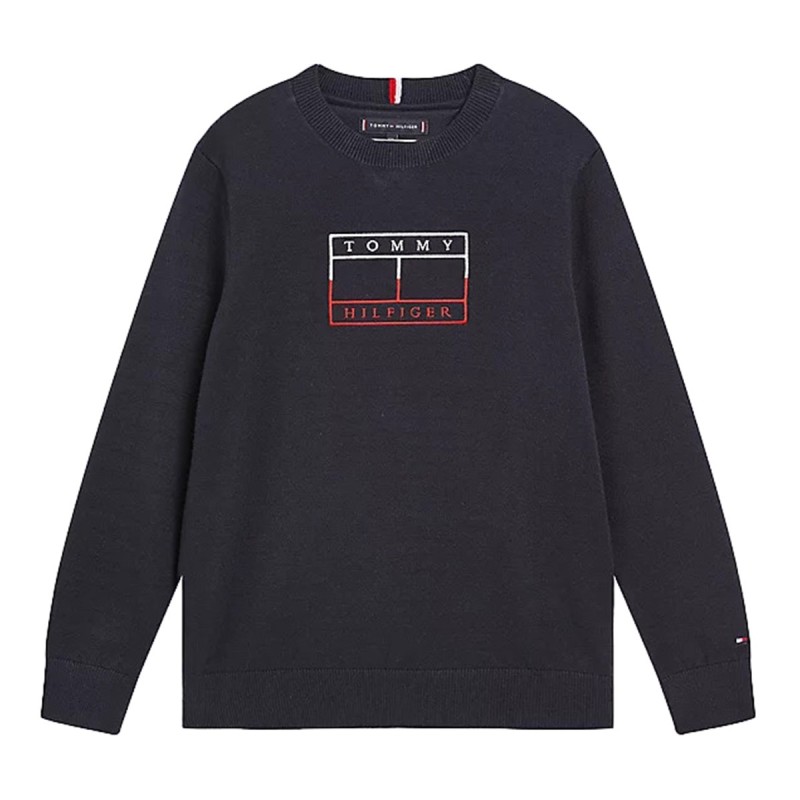 Tommy Hilfiger Bordado Bandera Junior Sudadera