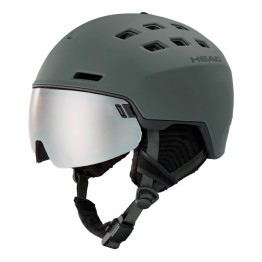Ski Helmet Head Radar Visor