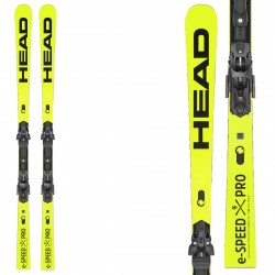 Ski Head WC Rebels e-Speed Pro SW RP WCR14 yw/bk with Freeflex Demo 14 bindings