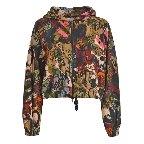 Sudadera Deha Allover Puff Full Zip DEHA Knitwear Sudadera Deha Allover Puff Full Zip DEHA Knitwear