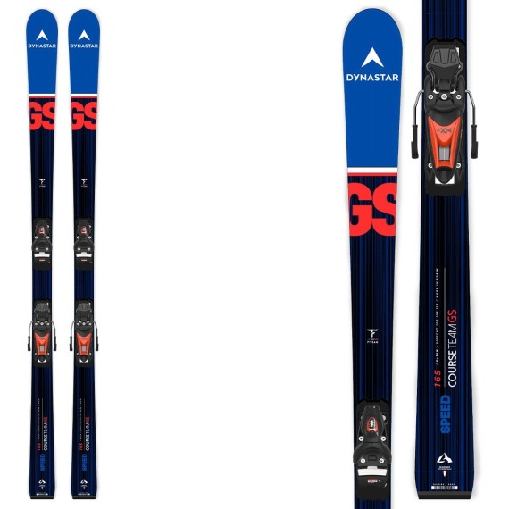 Ski Dynastar Speed Course Team GS R21 with bindings NX 7 Hot Red DYNASTAR