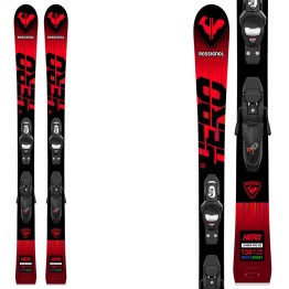 Ski multi-épreuves Rossignol Hero Jr avec fixations Kid 4