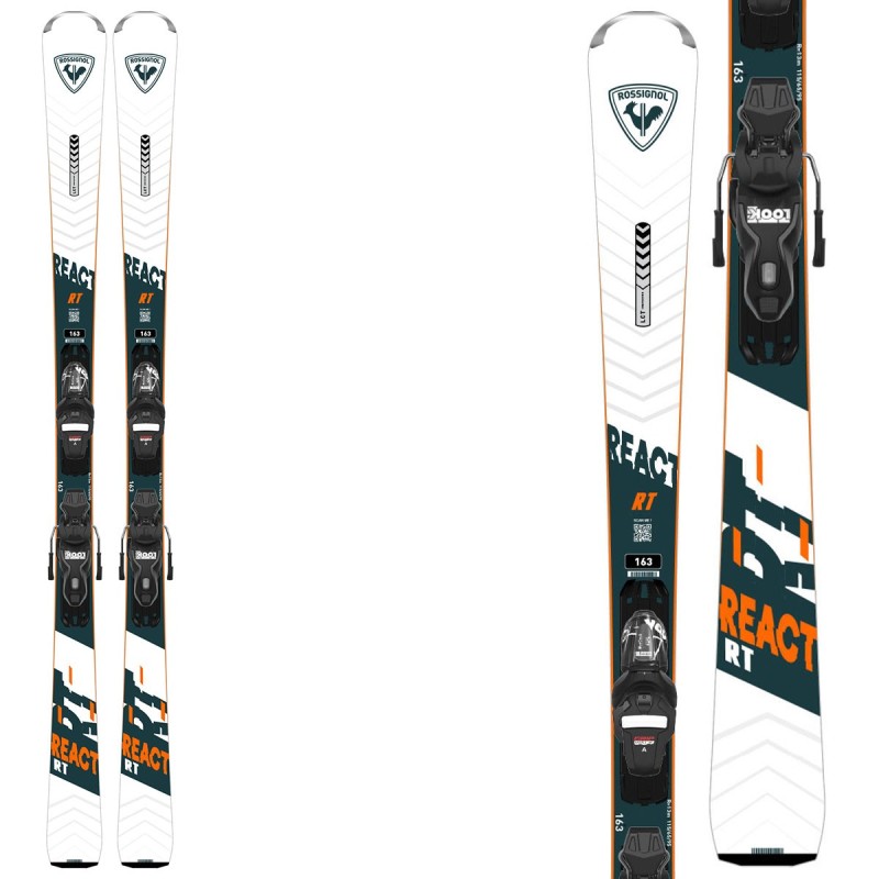 Sci Rossignol React RT con attacchi Xpress 11