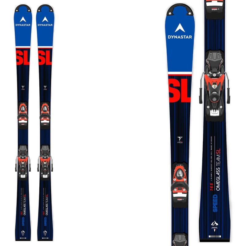 Ski Dynastar Speed Omeglass Team SL R21 PRO avec fixations Spx 10 Hot Red