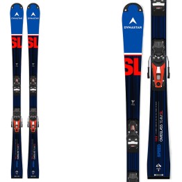 Ski Dynastar Speed Omeglass Team SL R21 Pro with NX 10 Hot Red bindings