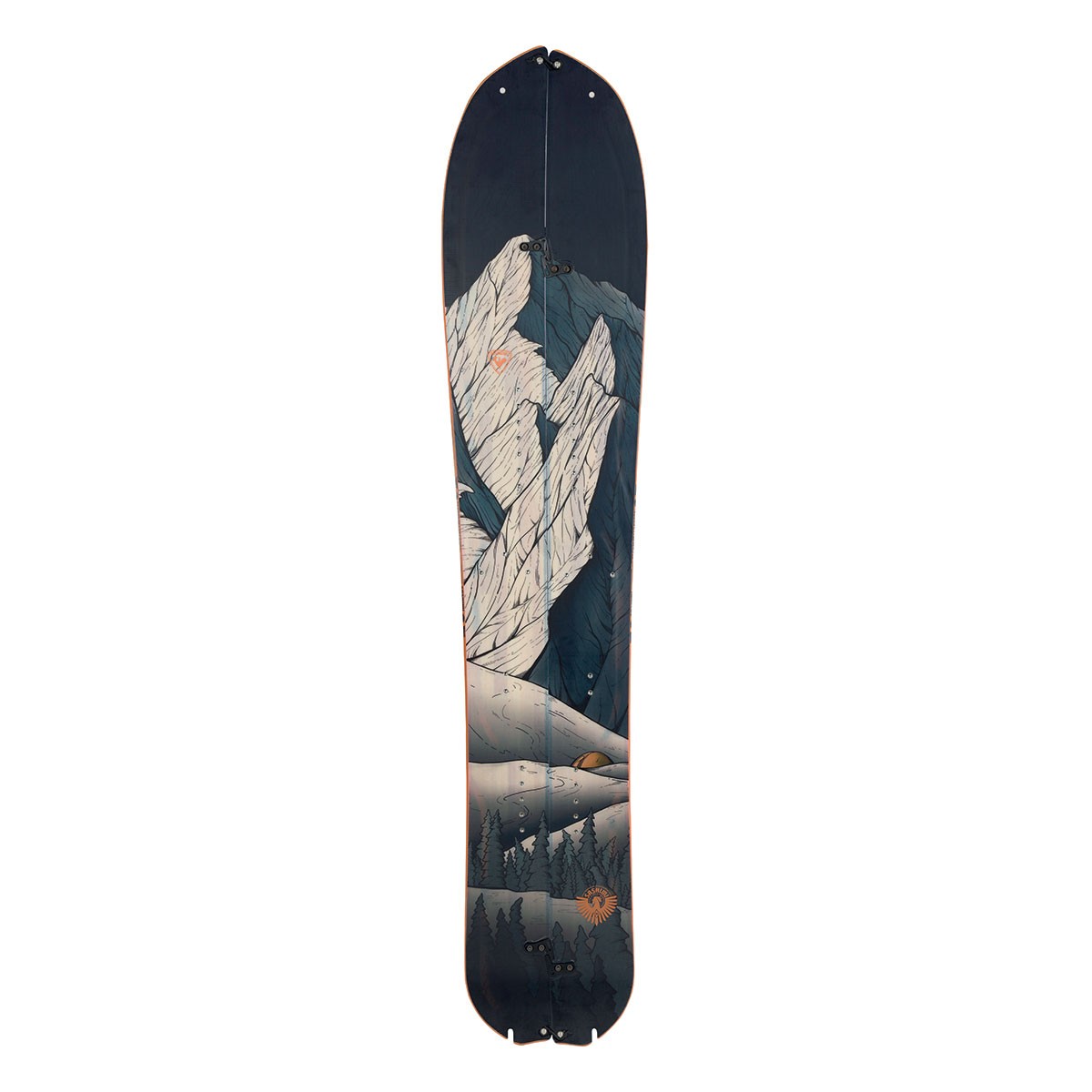  Snowboard Rossignol XV Sashimi Split (Colore: nero fantasia, Taglia: 156) 