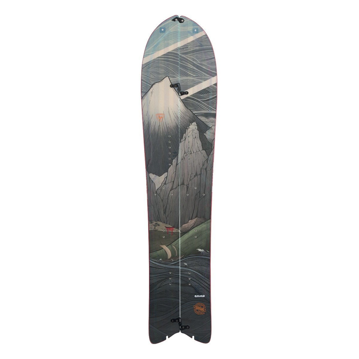 Snowboard Rossignol XV Sushi Wide Split (Colore: nero fantasia, Taglia: 145)
