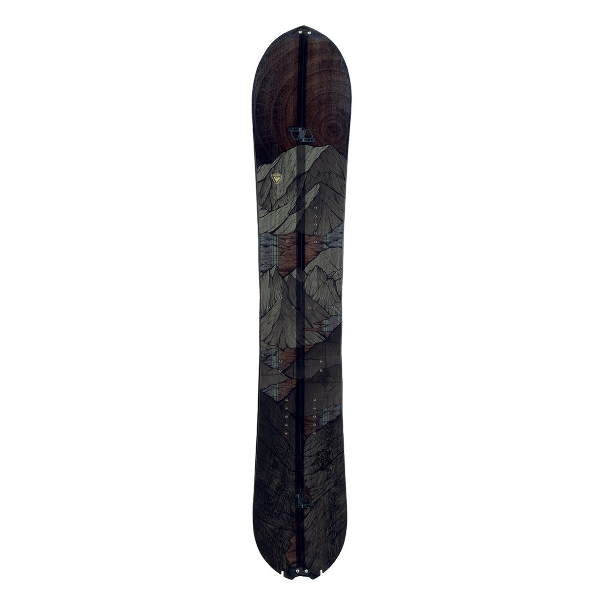  Snowboard Rossignol XV Split (Colore: nero fantasia, Taglia: 167) 