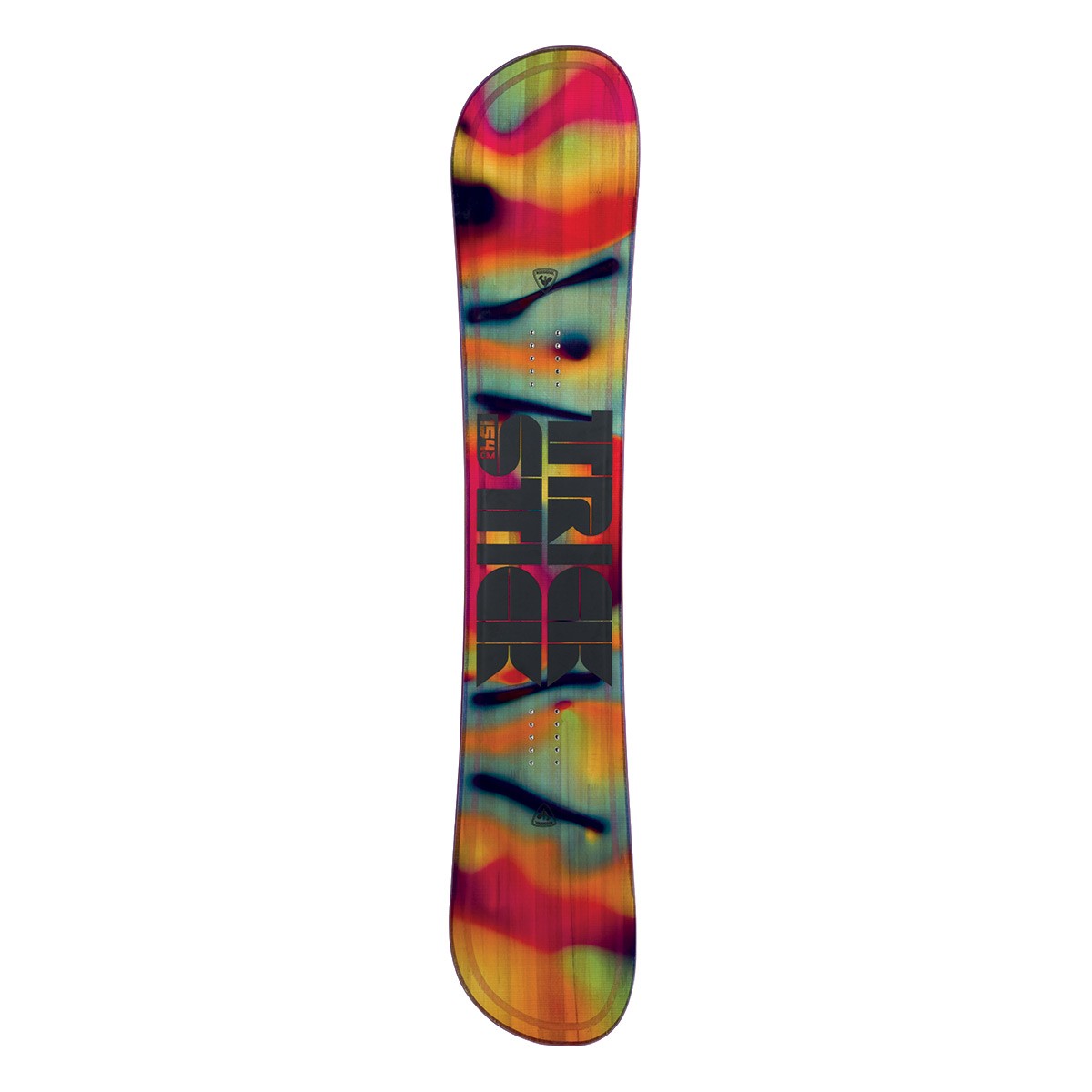  Snowboard Rossignol Trickstick (Colore: rosso fantasia, Taglia: 158) 